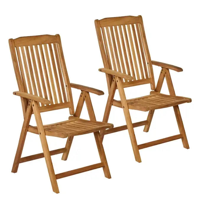 gartenstühle bari | holzstühle | 2,4,6 & 8er set | klappbar