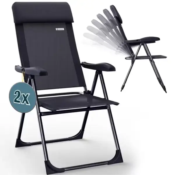 gartenstuhl alu 2er